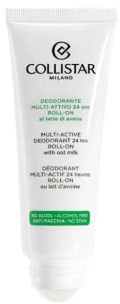 Collistar Multi-active 24 Hrs Roll-on Oatmilk Deoroller (75 ml)