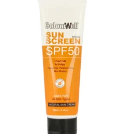 Colourwell Natuurlijke zonnecreme SPF50 (100 ml)