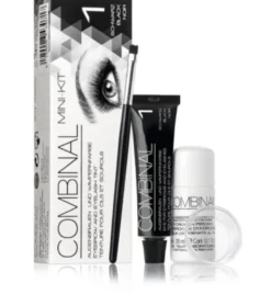 Combinal Wenkbrauwen Wimperverf Kit Zwart (1 set)