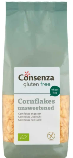 Consenza Bio Cornflakes Ongezoet (200 gr)