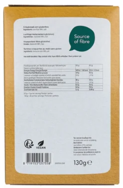 Consenza Glutenvrije Luchtige Maiscrackers (130 gr)