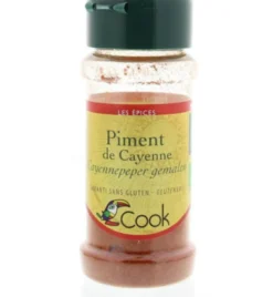 Cook Cayennepeper Gemalen Bio (40 gr)