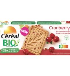 Céréal Bio Cranberry amandelen (132 gr)