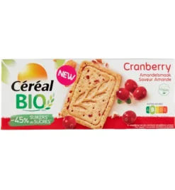 Céréal Bio Cranberry amandelen (132 gr)