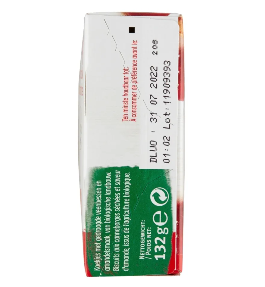 Céréal Bio Cranberry amandelen (132 gr)