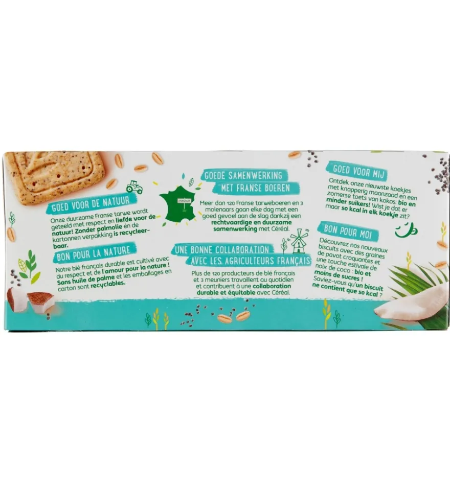Céréal Bio Kokos maanzaad (132 gr)