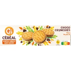 Céréal Choco Crunchies (4 x 3 stuks)