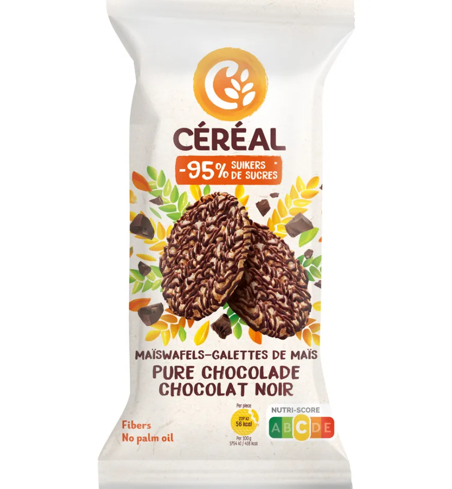 Céréal Maiswafel Puur (108 gr)
