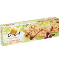 Céréal Rozijnenkoeken minder suiker (360 gr)