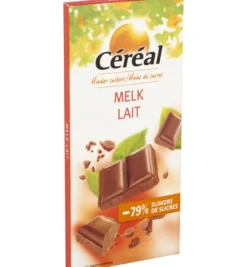 Céréal Tablet melk maltitol glutenvrij (80 gr)