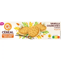 Céréal Vanilla Crunchies (4 x 3 stuks)
