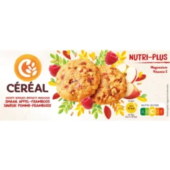 Céréal Zachte Koekjes Appel-Framboos (138 gr)
