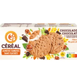 Céréal Zandkoek Hazelnoot Chocolade (132 gr)