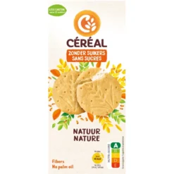 Céréal Zandkoekjes Natuur (3 x 4 stuks)