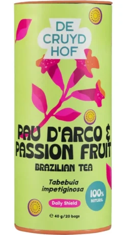 Cruydhof Thee Pau D’Arco/Passion Fruit (20 stuks)