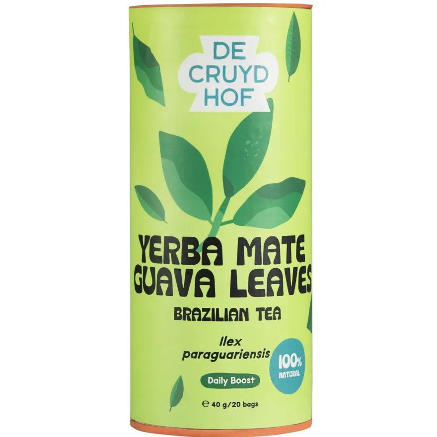 Cruydhof Thee Yerba Maté/Guava Leaves (20 stuks)