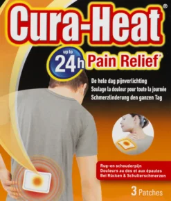 Cura Heat Warmtepack Rug- En Schouder (3 stuks)