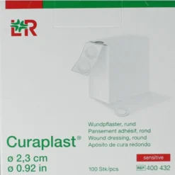 Curaplast Sensitive Wondpleister rond 2.3cm (100 stuks)
