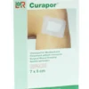 Curapor Wondpleister 7 x 5 cm steriel (5 stuks)
