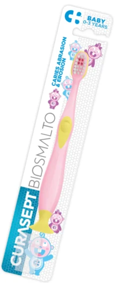Curasept Biosmalto 0-3y Baby Toothbrush (1 stuk)