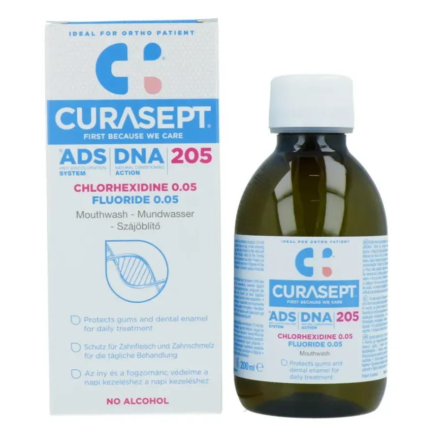 Curasept Mondwater ADS DNA 0.05% CHX Plus 0.05% Fluoride (200 ml)