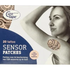Curetape Sensor Patch Tattoo (20 stuks)