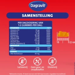 Dagravit Kids Multi 6-12 Jaar Vitaminions Gummies (120 gummies)