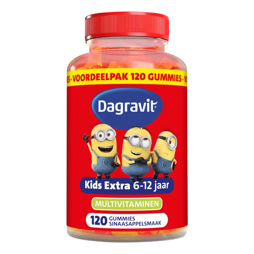 Dagravit Kids Multi 6-12 Jaar Vitaminions Gummies (120 gummies)