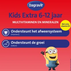 Dagravit Kids-Xtra Vitaminions Gums 6-12 Jaar (60 stuks)