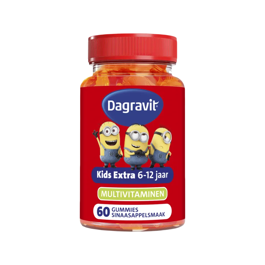 Dagravit Kids-Xtra Vitaminions Gums 6-12 Jaar (60 stuks)