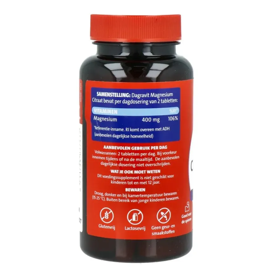 Dagravit Magnesium Citraat (90 tabletten)