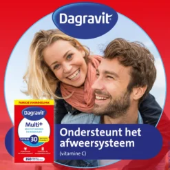 Dagravit Totaal 30 Multivitaminen (350 dragees)