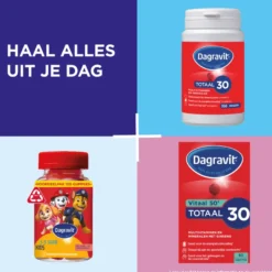 Dagravit Totaal 30 Multivitaminen (350 dragees)