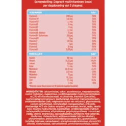 Dagravit Totaal 30 Multivitaminen (350 dragees)