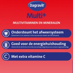 Dagravit Totaal 30 Multivitaminen (350 dragees)