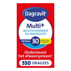 Dagravit Totaal 30 Multivitaminen (550 dragees)