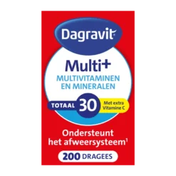 Dagravit Totaal 30 Multivitaminen (200 dragees)
