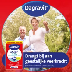 Dagravit Totaal 30 Vitaal 50+ Multivitaminen (100 tabletten)