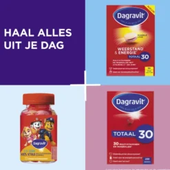 Dagravit Totaal 30 weerstand & energie (50 tabletten)