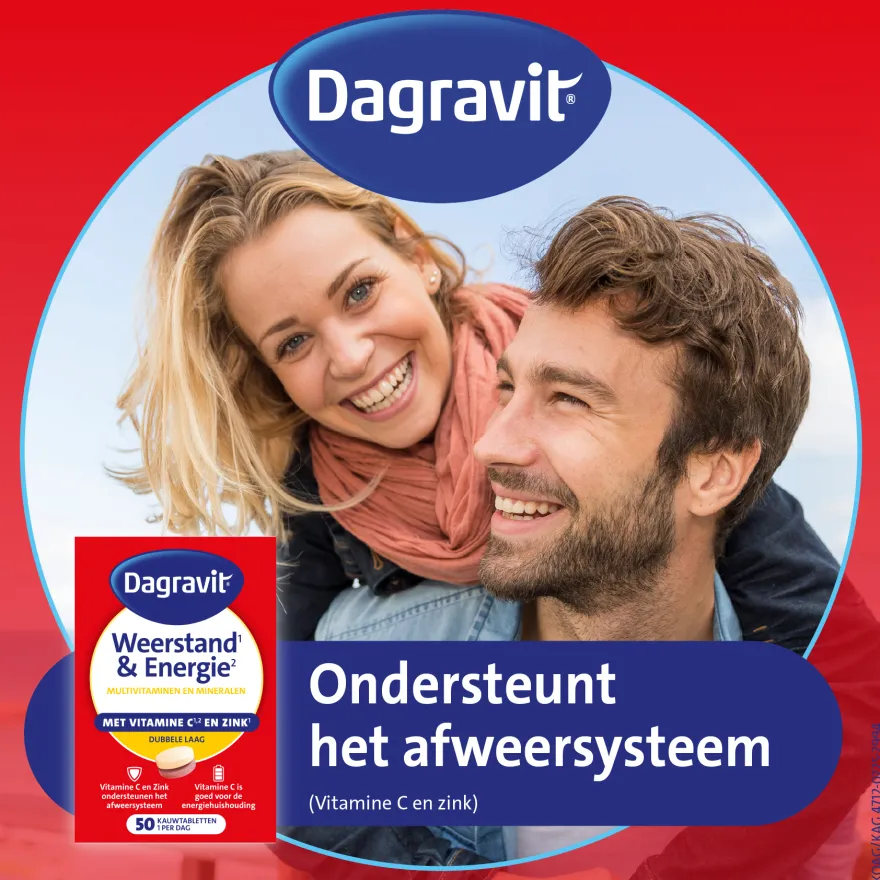 Dagravit Totaal 30 weerstand & energie (50 tabletten)