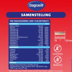 Dagravit Totaal 30 weerstand & energie (50 tabletten)