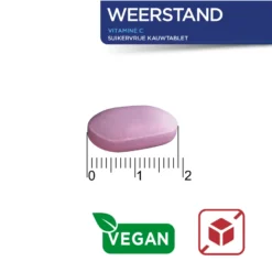 Dagravit Weerstand Suikervrij (60 kauwtabletten)