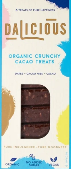 Dalicious Dadelreep Crunchy Cacao (90 gr)