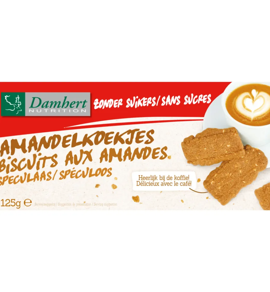 Damhert Amandelkoekjes (125 gr)