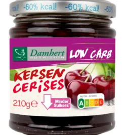 Damhert Dieetconfituur kers (210 gr)