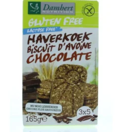 Damhert Haverkoekjes Chocolade Glutenvrij (165 gr)