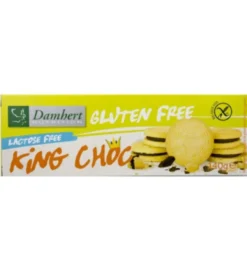 Damhert King Chocolade Koekjes Lactose Vrij (140 gr)