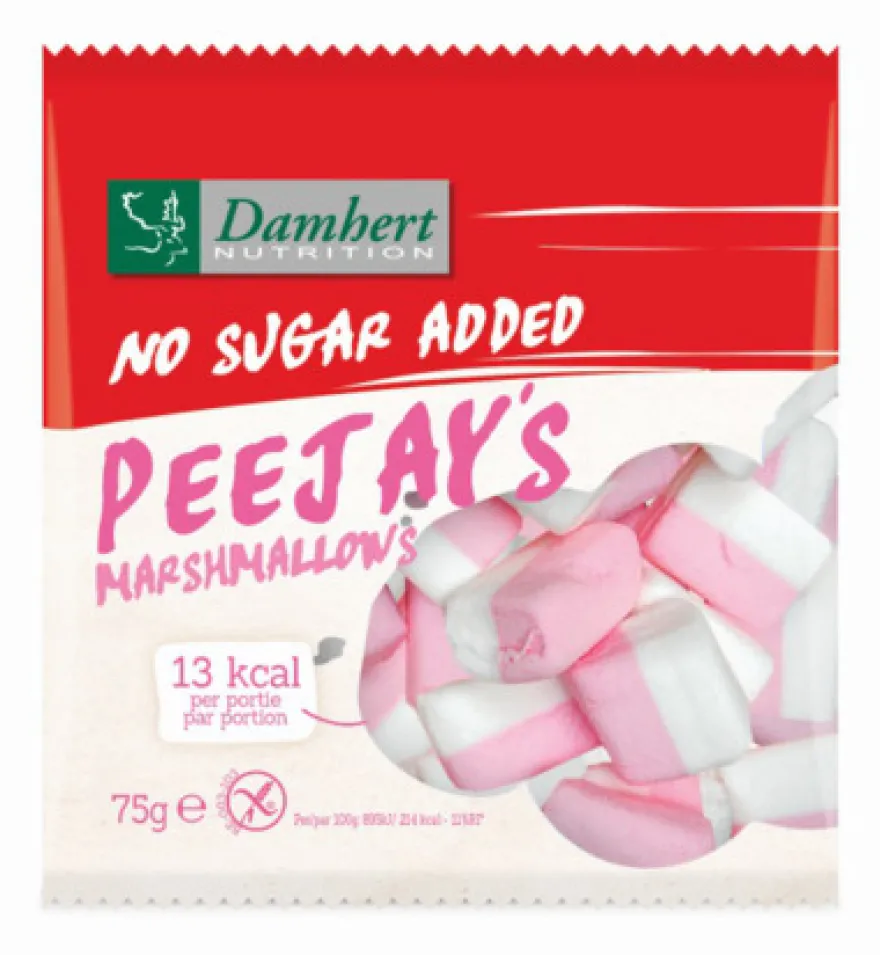 Damhert Peejays marshmallows (75 gr)