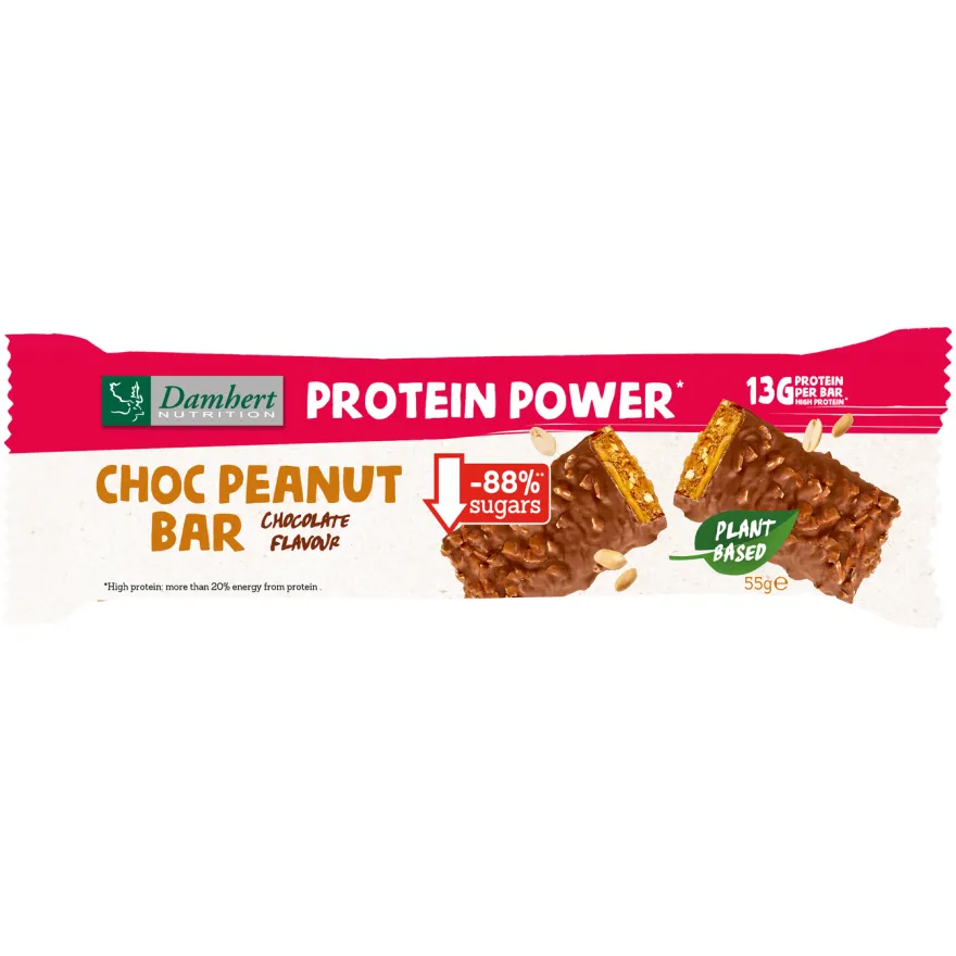 Damhert Protein Power Choc Peanut Bars (55 gr)