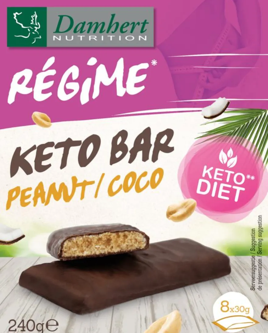 Damhert Regime Keto Bar Peanut Coco (240 gr)